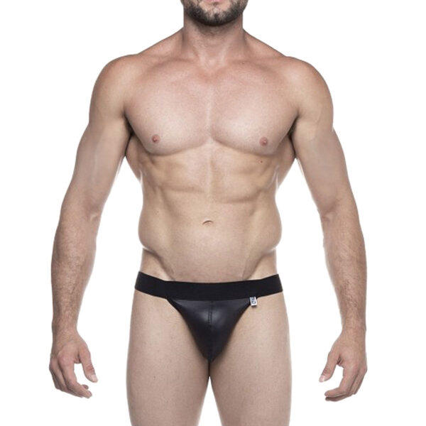 SD006P_1 Cueca Jock Argola Tripla em Cirre SD Clothing - Cueca Jock Argola Tripla em Cirre Preto SD Clothing