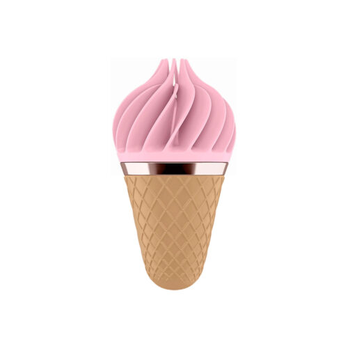SF0101-Sorvete_1 Satisfyer Sweet Treat Lay-on Estimulador Clitoriano com 5 Modos de Vibração
