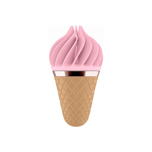 SF0101-Sorvete_1 Satisfyer Sweet Treat Lay-on Estimulador Clitoriano com 5 Modos de Vibração