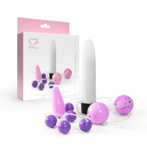 SF177_1 Linha Pompoar Kit Iniciante para Prática de Pompoarismo Sexy Fantasy
