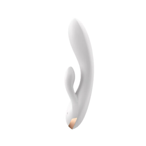 Satisfyer Double Flex Connect App Vibrador Ponto G com Estimulador de Clitoris