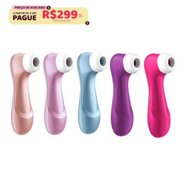 SF2191-Rosa_7 Satisfyer Pro 2 Estimulador Clitoriano Wireless com 11 Modos de Vibrações