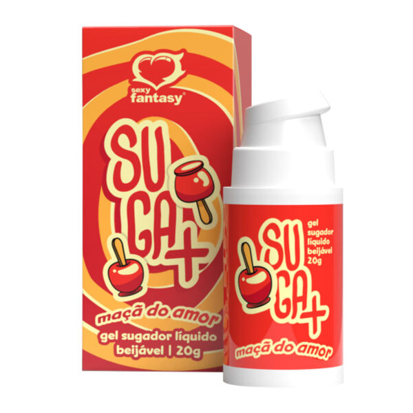 SF4702-Maca-do-Amor_2 Suga+ Gel Sugador Líquido Beijável com Extrato de Jambu 20g Sexy Fantasy