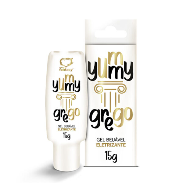 SF5040 Yummy Grego Gel Beijável Eletrizante 15g Sexy Fantasy