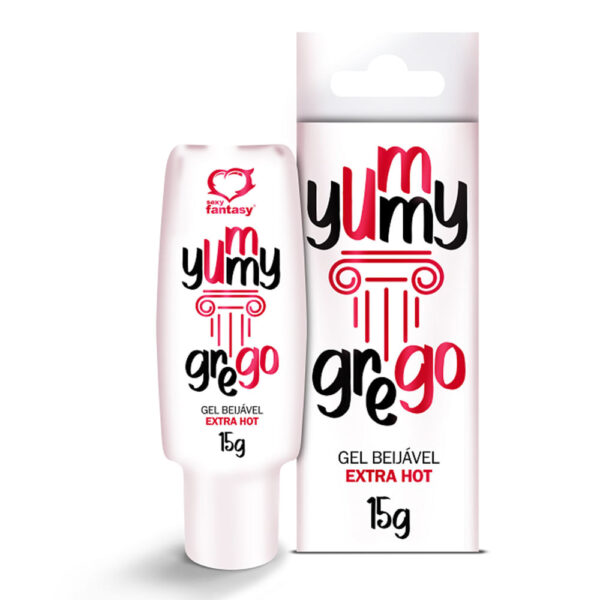 Yummy Grego Gel Beijável Extra Hot 15g Sexy Fantasy