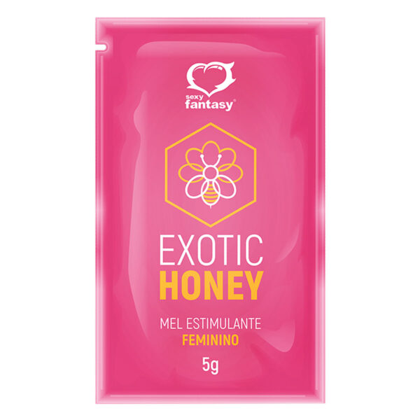 SF6055_1 Exotic Honey Gel Estimulante Feminino Sachê 5g Sexy Fantasy