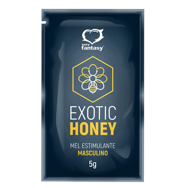 SF6056_1 Exotic Honey Gel Estimulante Masculino Sachê 5g Sexy Fantasy