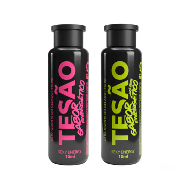 Tesão Sabor Energético Afrodisíaco Natural 10ml Sexy Fantasy