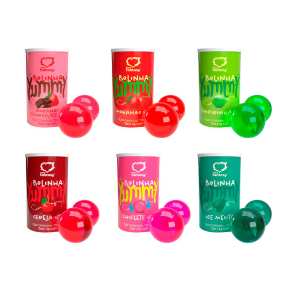 SF81-variacao_1-2 Yummy Bolinha Beijável Térmica com 2 Unidades de 2g Sexy Fantasy
