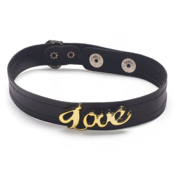 SF960_1 Coleira Love Linha Sado Sexy Fantasy