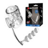 SI4022-Transparente_3 Capa Peniana com Plug Anal Escalonado Pretty Love Bigger Thicker Sexy Import