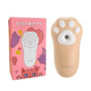 SI4027-Bege_4 Cici Kitty Estimulador Clitoriano com Pulsação em Formato de Patinha Sexy Import
