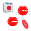 SI4069-Vermelho_3 Nipples Vibrator Grampos de Mamilo com 10 Modos de Vibração e Controle Sexy Import