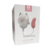 SI5031-Branco_5 Vibrador de Clitóris em Formato de Pata com Bullet Lucky Cat Pro2 Sexy Import