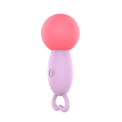 SI6294-Rosa_1 Mini Varinha Mágica Ball Recarregável Sexy Import