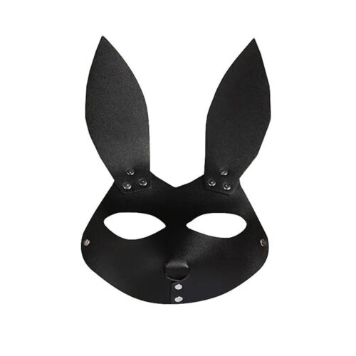 SI8105-Preto_1 Mascara Fechada com Formato de Coelho Sexy Import