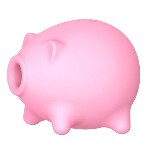 SI9062-Rosa_1 Vibrador de Pulsação Peppa em Formato de Porquinho Sexy Import