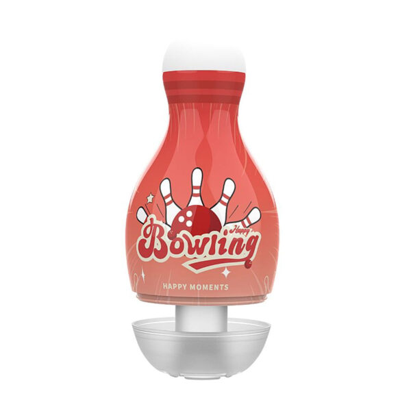 SI9112-Branco_1 Bowling Egg Masturbador em Formato de Boliche Sexy Import