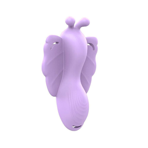 SI9115-Lilas_1 Vibrador de Calcinha Sora em Formato de Borboleta com Controle Via App Sexy Import