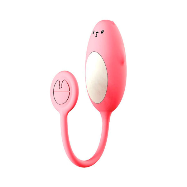 SI9165-Rosa_2 Vibrador Bullet Gatinho 10 Modos de Vibração Recarregável Sexy Import