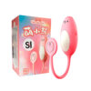 SI9165-Rosa_4 Vibrador Bullet Gatinho 10 Modos de Vibração Recarregável Sexy Import
