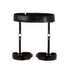 SI9295-Preto_4 Harness Cinta Liga de Couro com Fivelas Sexy Import