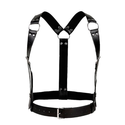 SI9299-Preto_1 Harness Colete Para Ombros e Cintura Sexy Import