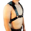 SI9345-Preto_3 Harness Maculino Colete com Fivelas AjustƔveis Sexy Import