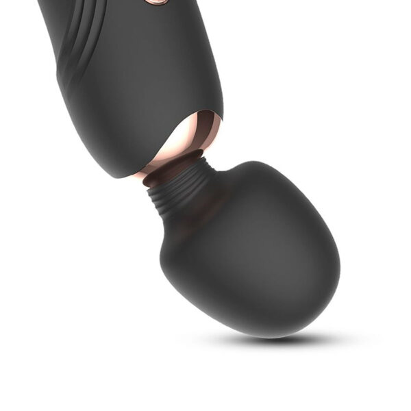 SI9423-Preto_2 Varinha Mágica New 2 com 7 Modos de Vibração Sexy Import