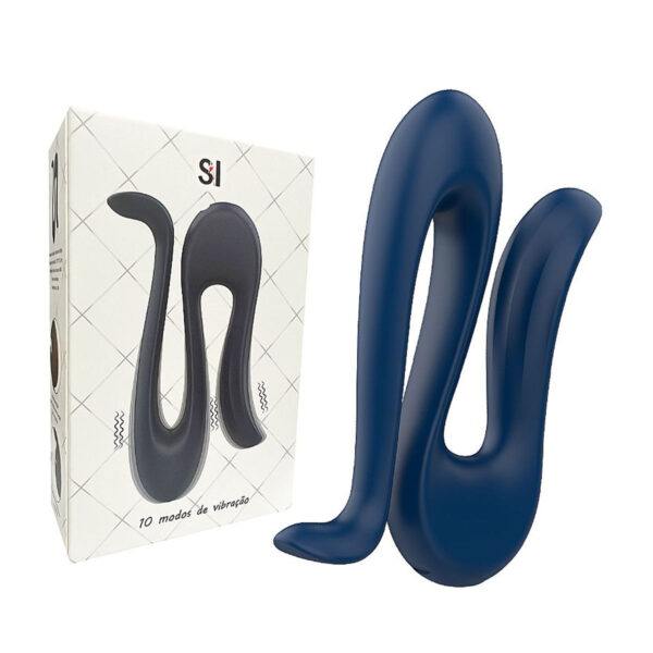 Vibrador Ponto G com Estimulador de Clitóris e 10 Modos de Vibração Sexy Import
