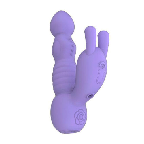 SI9533-Lilas_1 Vibrador de Ponto G e Clitóris com Dedilhar e Umidificador Sexy Import