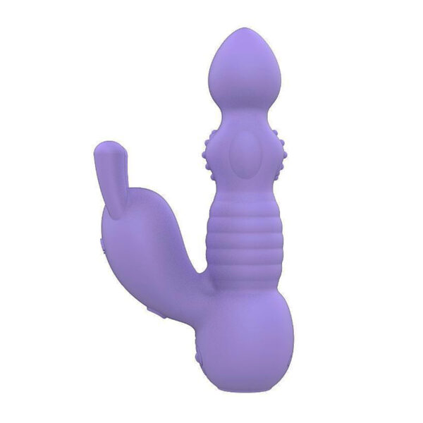 Vibrador de Ponto G e Clitóris com Dedilhar e Umidificador Sexy Import