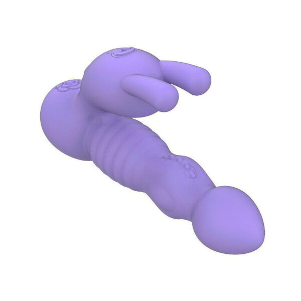 Vibrador de Ponto G e Clitóris com Dedilhar e Umidificador Sexy Import