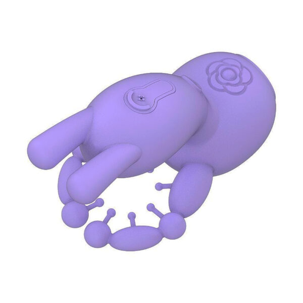 Vibrador de Ponto G e Clitóris com Umidificador e Anel Peniano Sexy Import