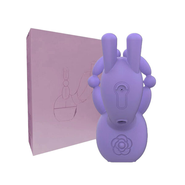 Vibrador de Ponto G e Clitóris com Umidificador e Anel Peniano Sexy Import
