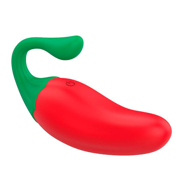 SI9580-Vermelho_1 Bullet em Formato de Pimentinha com Controle via App Sexy Import