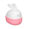 SI9762-Branco_1 Bunny Hush Vibrador de Pulsação em Formato Coelho com 10 Modos de Pulsação e Vibração Sexy Import
