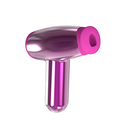SI9783-Roxo_1 Vibrador Pist Estimulador em Formato de Pistola com 10 Modos de Pulsação Sexy Import