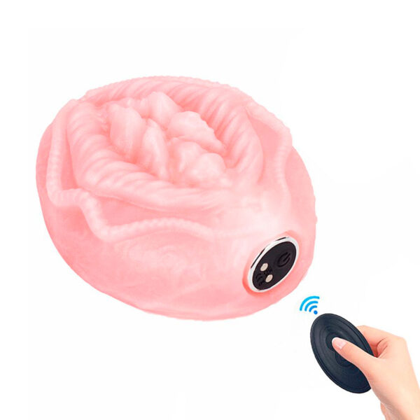 SI9840-Bege_3 Estimulador de Clitóris em Formato Alien com 10 Modos de Vibração Sexy Import