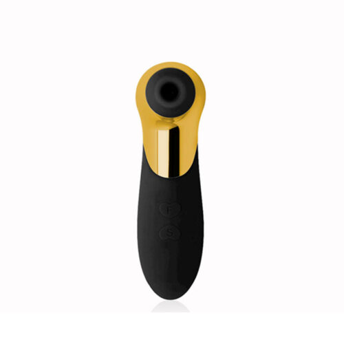 SL-1801-Preto_1 Pro X5 Suck Massager Vibrador Estimulador com 10 Modos de Vibração e Funções de Ondas de Pressão 3R