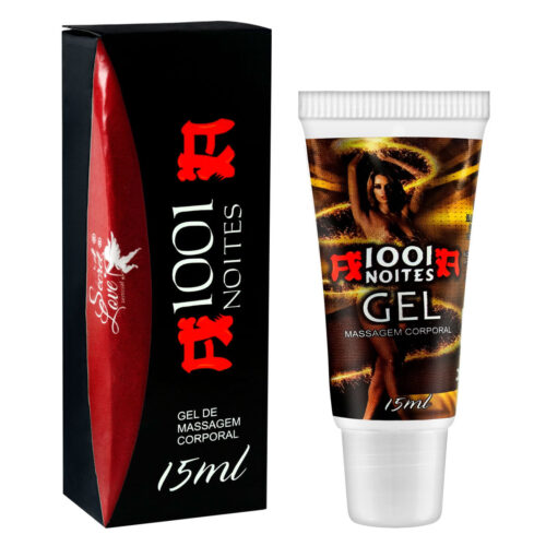 SL012_1 1001 Noite Gel Excitante Unissex 15ml Secret Love