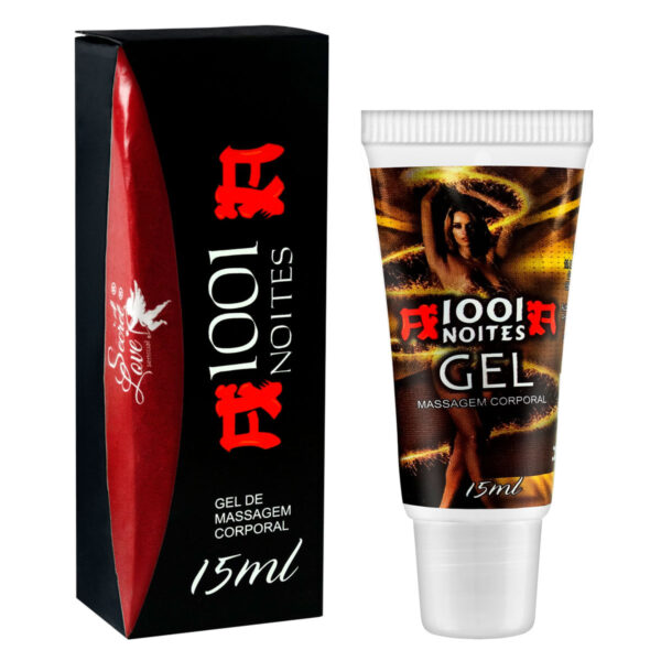 SL012_1 1001 Noite Gel Excitante Unissex 15ml Secret Love