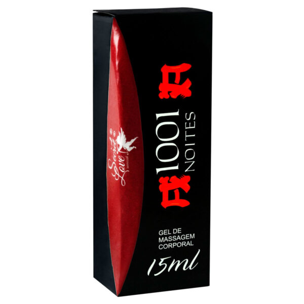SL012_3 1001 Noite Gel Excitante Unissex 15ml Secret Love