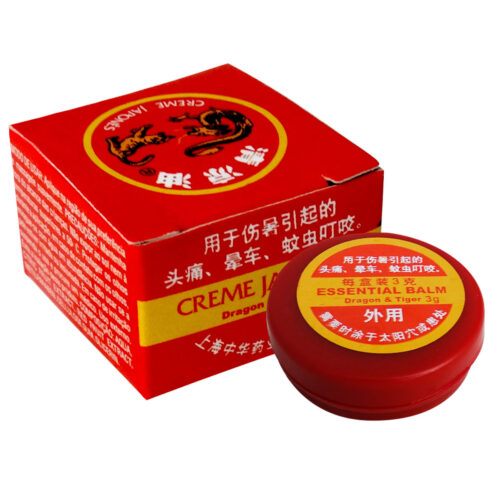 Creme Japonês Dragon & Tiger Pomada Excitante Hot 3g Secret Love