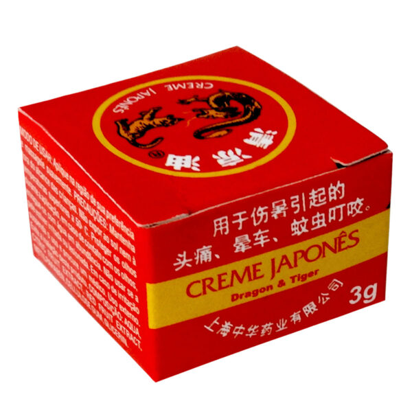 SL025_3 Creme Japonês Dragon & Tiger Pomada Excitante Hot 3g Secret Love