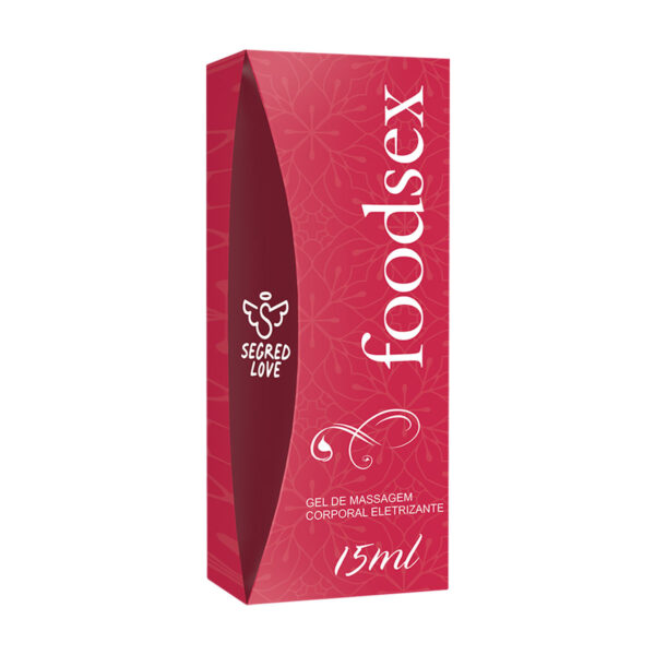 SL043_3 Foodsex Gel Eletrizante Beijável 15 ml Secret Love