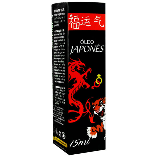 SL053_3 Óleo Japonês Gel Excitante Beijável Hot 15ml Secret Love