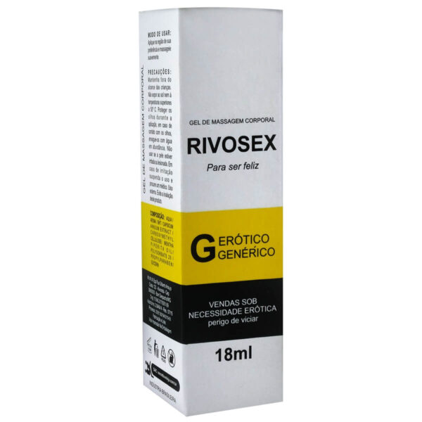 SL059_3 Rivosex Gel com Efeito Retardante 18ml Linha Farmacinha do Riso Secret Love