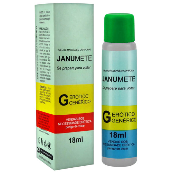 SL062_1 Janumete Provocador de Ereção 18ml Linha Farmacinha do Riso Secret Love