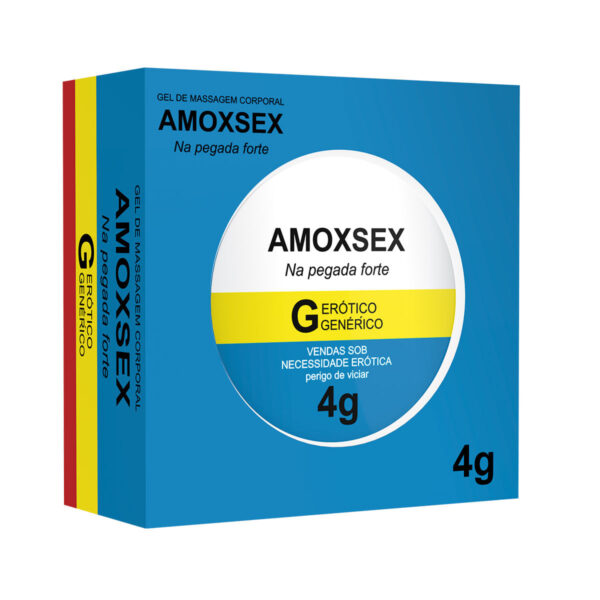 SL0670_3 Amoxsex Creme Dessensibilizante Anal 4g Linha Farmacinha do Riso Secret Love